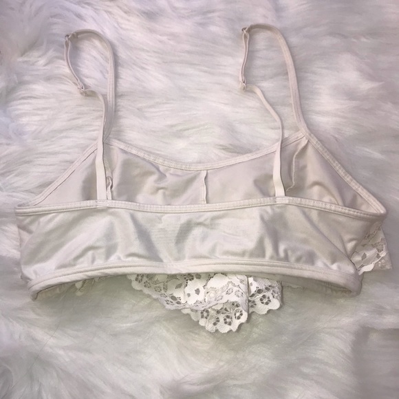 Victoria Secret White Lace Swim Bralette - Picture 5 of 5